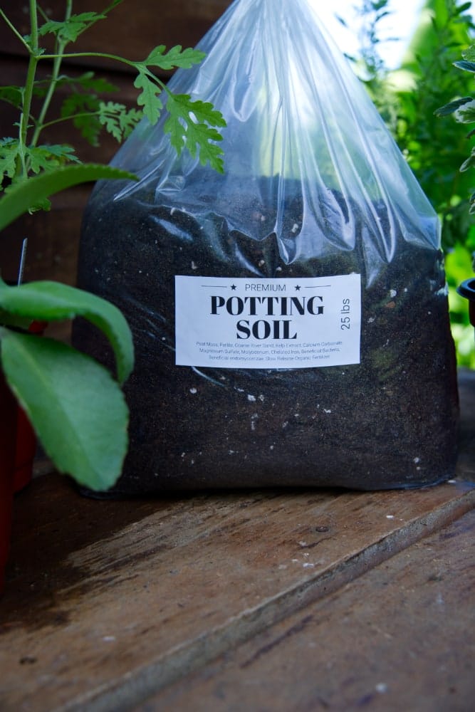 Premium Potting Soil Mix 25lb Bag