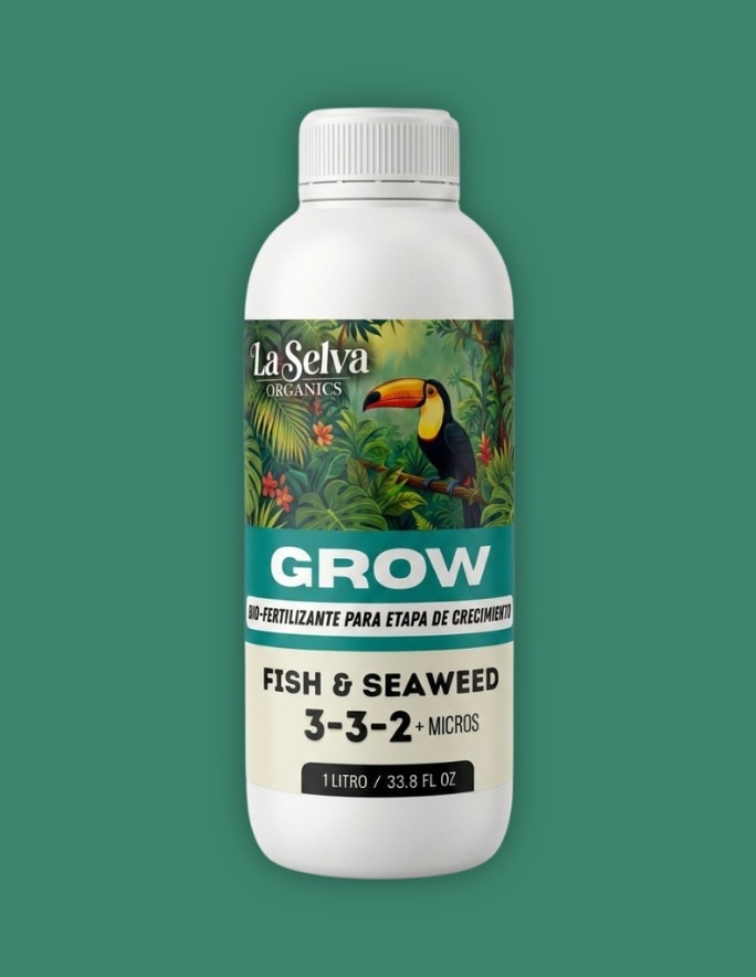 La Selva Grow — Fertilizante Líquido Orgánico (Etapa Vegetativa)