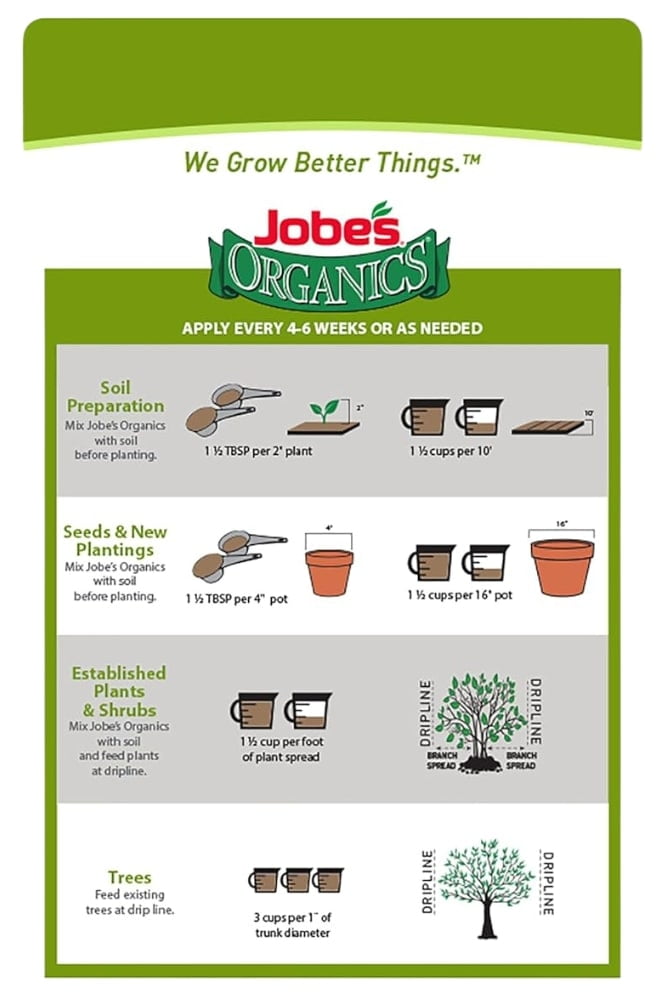 Fertilizante orgánico Jobe's